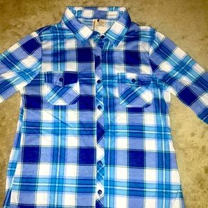 EUC Passport med long sleeve buttondown Adorable